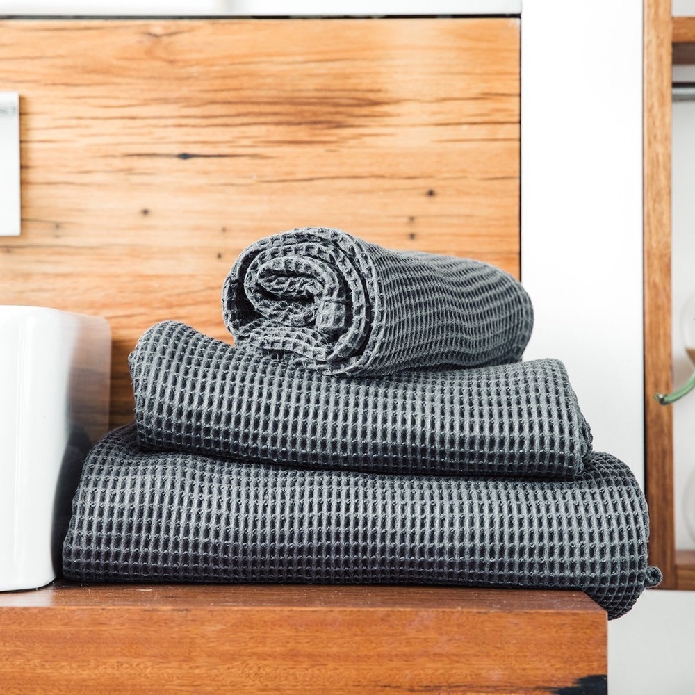 Ettitude Set of 4 Waffle Towels